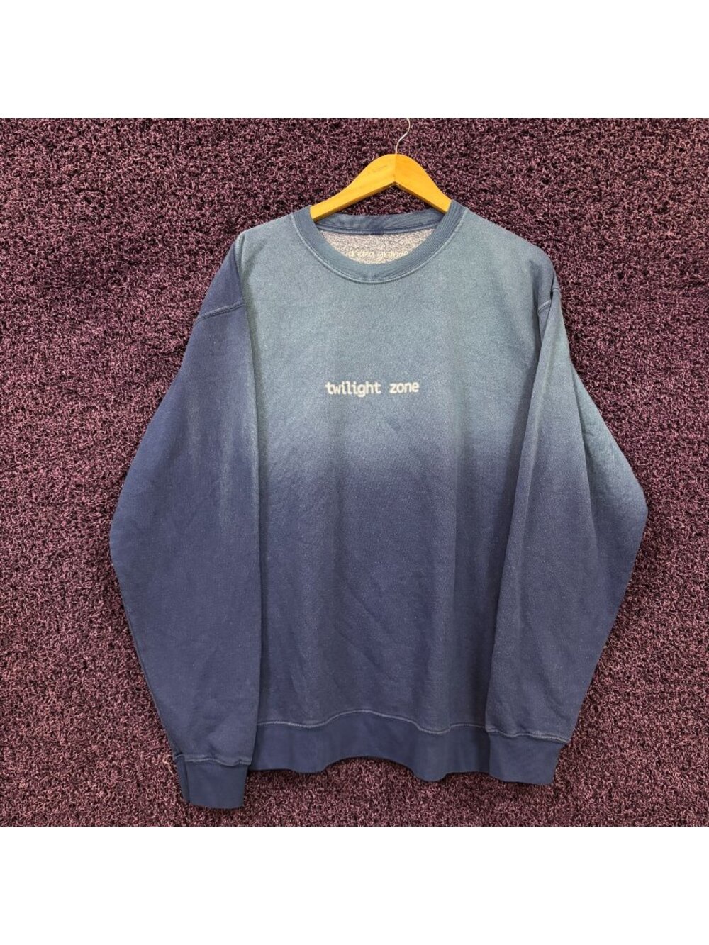 Ariana Grande Twilight Zone Ombre Crewneck Sweater Size XXL